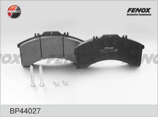 Комплект тормозных колодок, дисковый тормоз FENOX BP44027