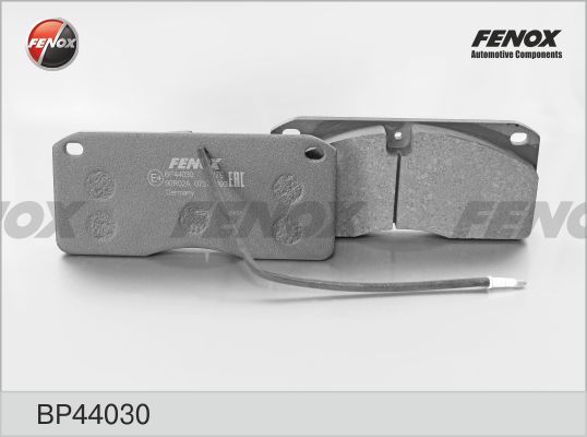 Комплект тормозных колодок, дисковый тормоз FENOX BP44030