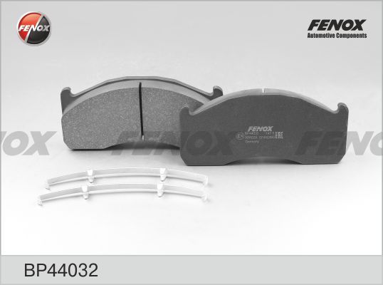 Комплект тормозных колодок, дисковый тормоз FENOX BP44032