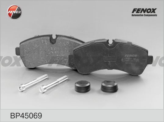 Комплект тормозных колодок, дисковый тормоз FENOX BP45069
