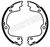 Комплект тормозных колодок, стояночная тормозная система TRUSTING 253701