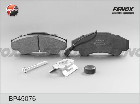 Комплект тормозных колодок, дисковый тормоз FENOX BP45076