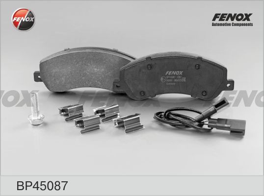 Комплект тормозных колодок, дисковый тормоз FENOX BP45087