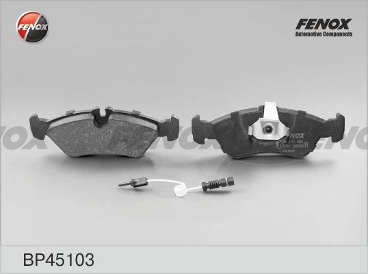 Комплект тормозных колодок, дисковый тормоз FENOX BP45103