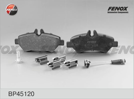 Комплект тормозных колодок, дисковый тормоз FENOX BP45120