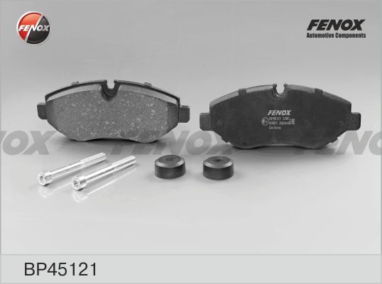 Комплект тормозных колодок, дисковый тормоз FENOX BP45121