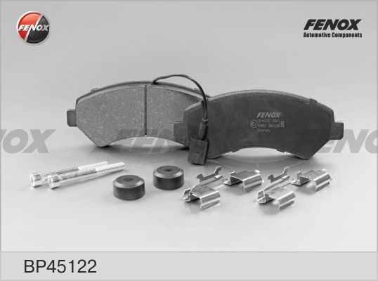 Комплект тормозных колодок, дисковый тормоз FENOX BP45122