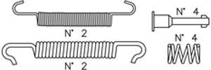 Комплектующие, тормозная колодка TRUSTING K372