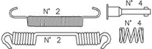 Комплектующие, тормозная колодка TRUSTING K373