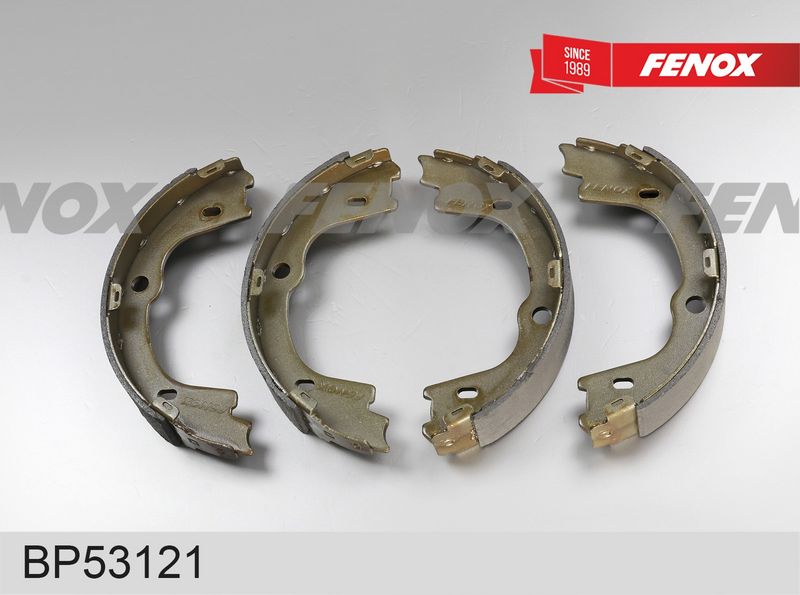 Комплект тормозных башмаков, барабанные тормоза FENOX BP53121