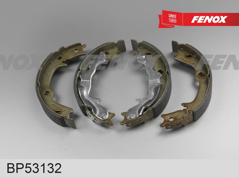 Комплект тормозных башмаков, барабанные тормоза FENOX BP53132