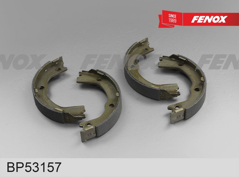 Комплект тормозных башмаков, барабанные тормоза FENOX BP53157