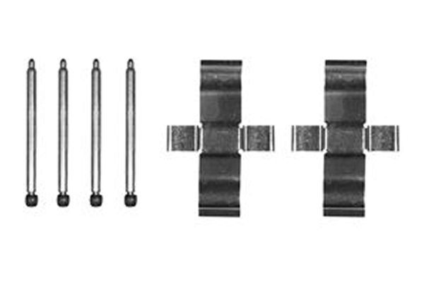 Комплектующие, колодки дискового тормоза TRW PFK128