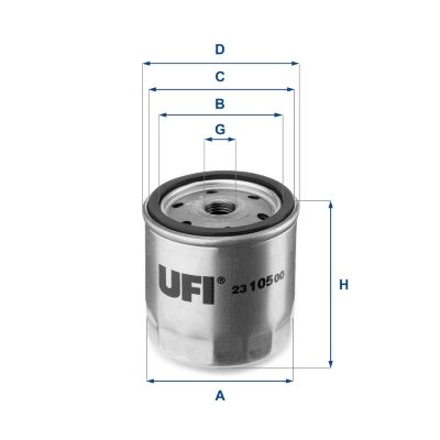 Масляный фильтр UFI 2310500