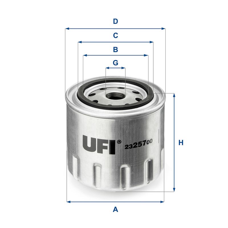 Масляный фильтр UFI 2325700
