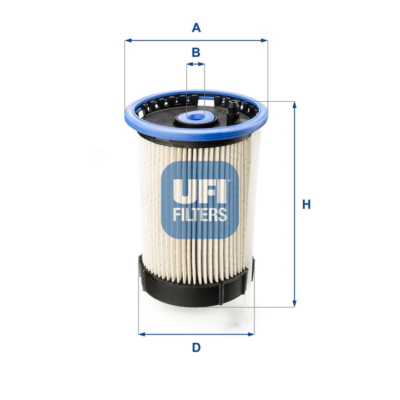 Топливный фильтр UFI 2606500
