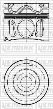 Поршень YENMAK 3130021000