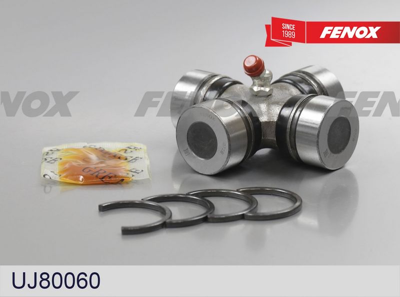 Шарнир, продольный вал FENOX UJ80060