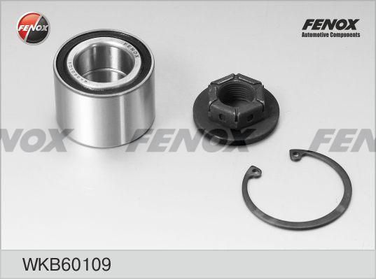 Комплект подшипника ступицы колеса FENOX WKB60109