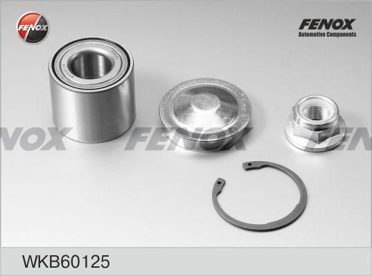 Комплект подшипника ступицы колеса FENOX WKB60125