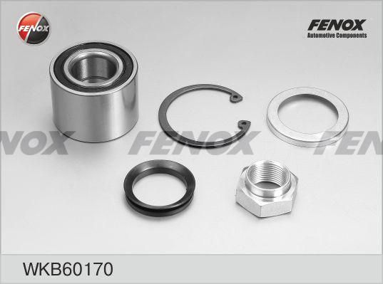 Комплект подшипника ступицы колеса FENOX WKB60170