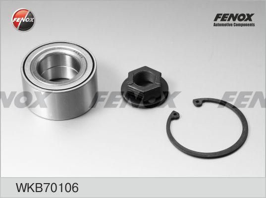Комплект подшипника ступицы колеса FENOX WKB70106