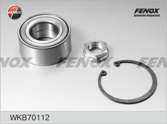 Комплект подшипника ступицы колеса FENOX WKB70112