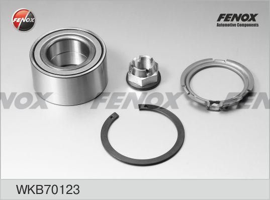 Комплект подшипника ступицы колеса FENOX WKB70123