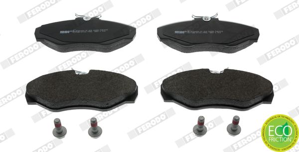 Комплект тормозных колодок, дисковый тормоз FERODO FVR1515