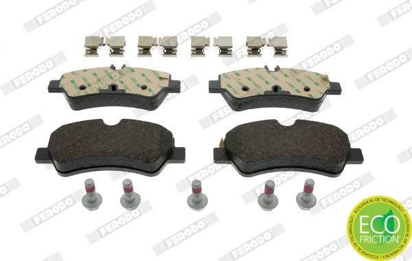 Комплект тормозных колодок, дисковый тормоз FERODO FVR4398