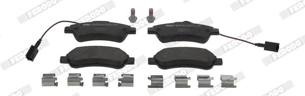 Комплект тормозных колодок, дисковый тормоз FERODO FVR4910