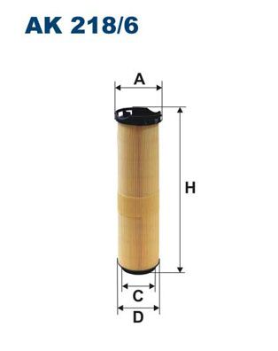 Воздушный фильтр FILTRON AK2186