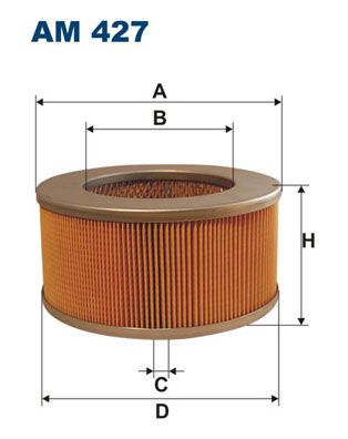 Воздушный фильтр FILTRON AM427