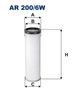 Фильтр добавочного воздуха FILTRON AR2006W