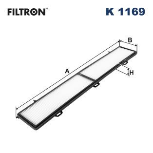 Фильтр, воздух во внутренном пространстве FILTRON K1169
