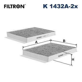Фильтр, воздух во внутренном пространстве FILTRON K1432A2X