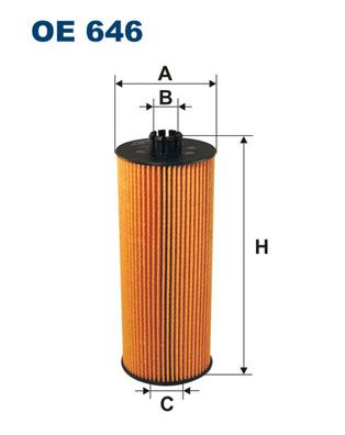 Масляный фильтр FILTRON OE646