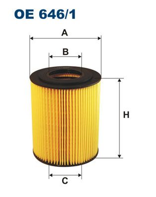 Масляный фильтр FILTRON OE6461