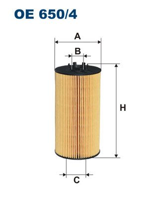 Масляный фильтр FILTRON OE6504