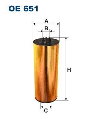 Масляный фильтр FILTRON OE651