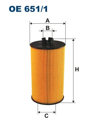 Масляный фильтр FILTRON OE6511