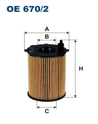 Масляный фильтр FILTRON OE6702