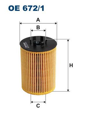 Масляный фильтр FILTRON OE6721