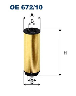 Масляный фильтр FILTRON OE67210