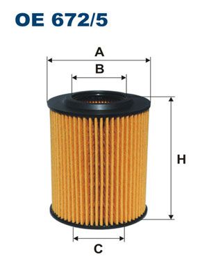 Масляный фильтр FILTRON OE6725
