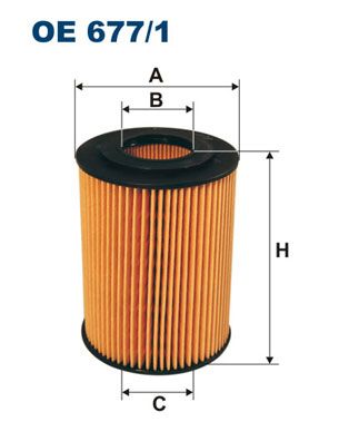 Масляный фильтр FILTRON OE6771