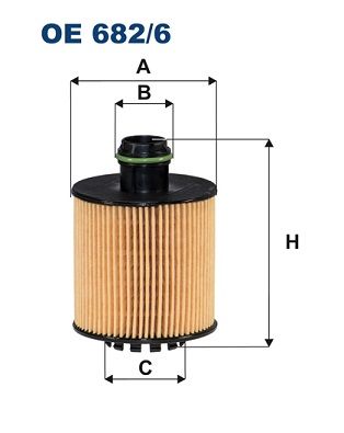 Масляный фильтр FILTRON OE6826