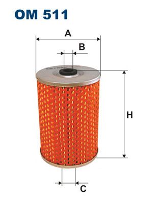 Масляный фильтр FILTRON OM511