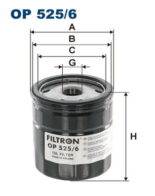 Масляный фильтр FILTRON OP5256