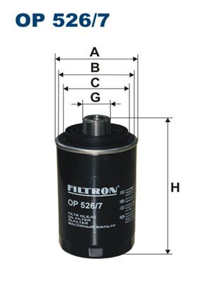 Масляный фильтр FILTRON OP5267